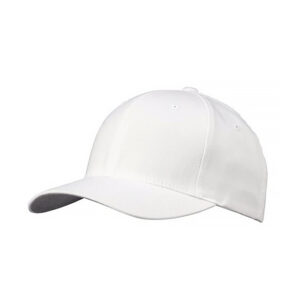 Corporate Microfiber Plain Men's Cap (White)