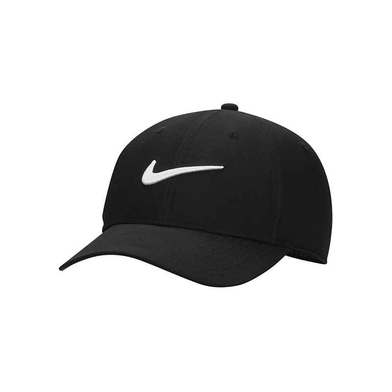 Dri-FIT Club Structured Swoosh Unisex Cap (Black/White)
