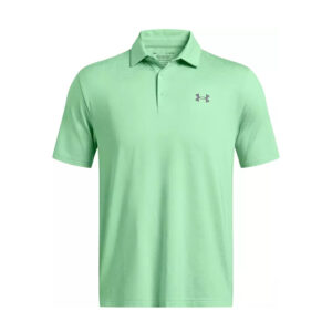 Playoff 3.0 Coral Jacquard Men's Polo (Matrix Green)