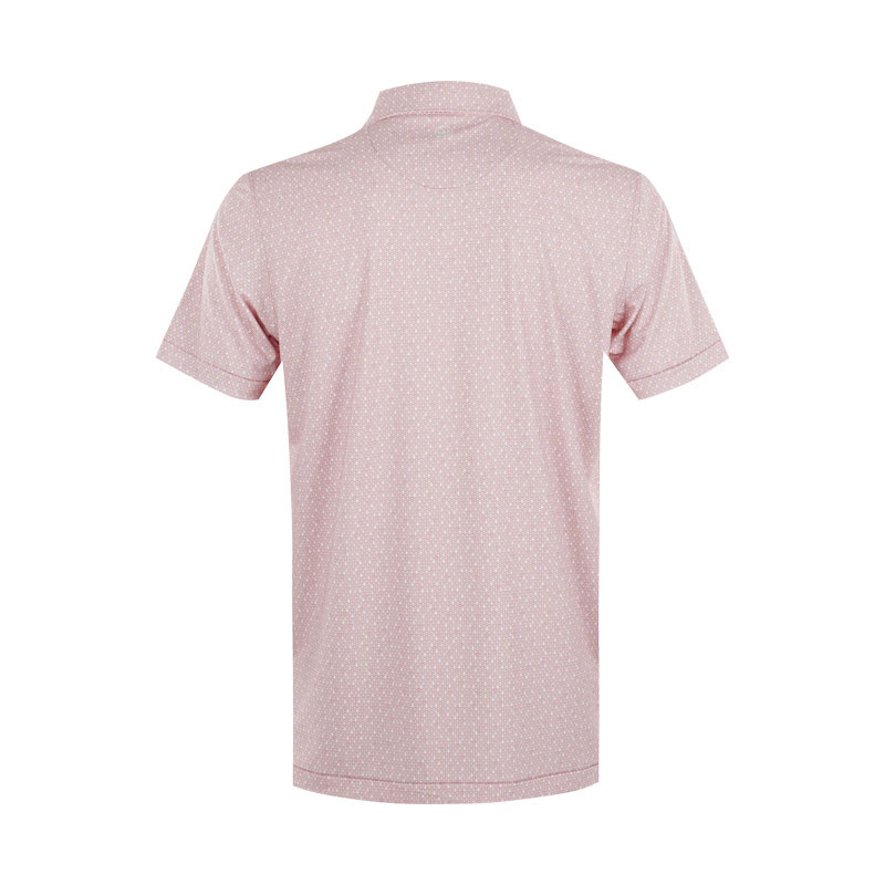 Casablanca Men's Performance Jersey Polo (Faded Scarlet)