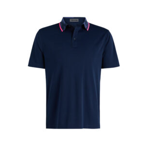 Camo Collar Performance Pique Men's Polo (Twilight)