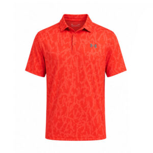 Playoff 3.0 Men's Printed Polo (Venom Red)