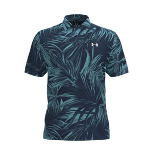 Matchplay Printed Men's Polo (Navy/Blue)